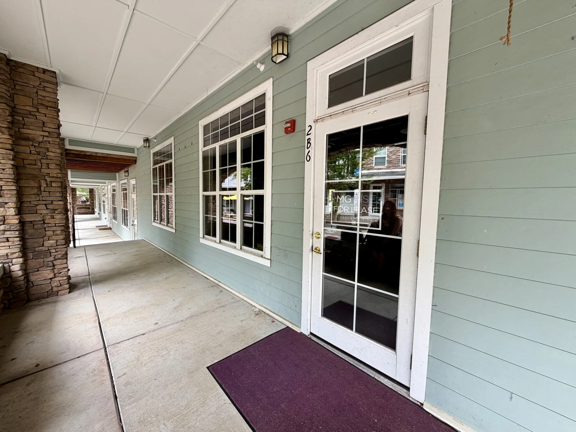 Interior view of commercial suite