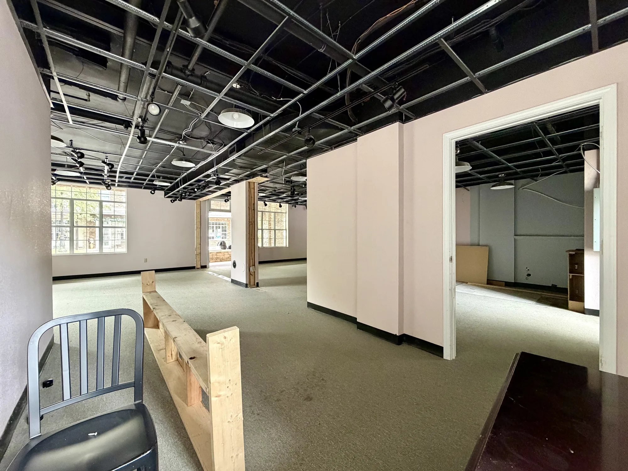 Retail suite interior