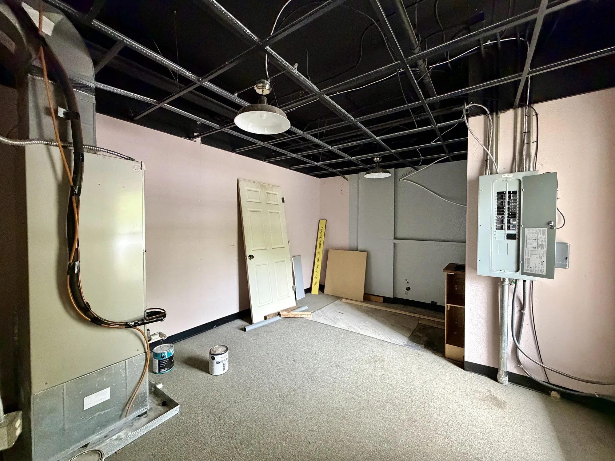 Office space interior view