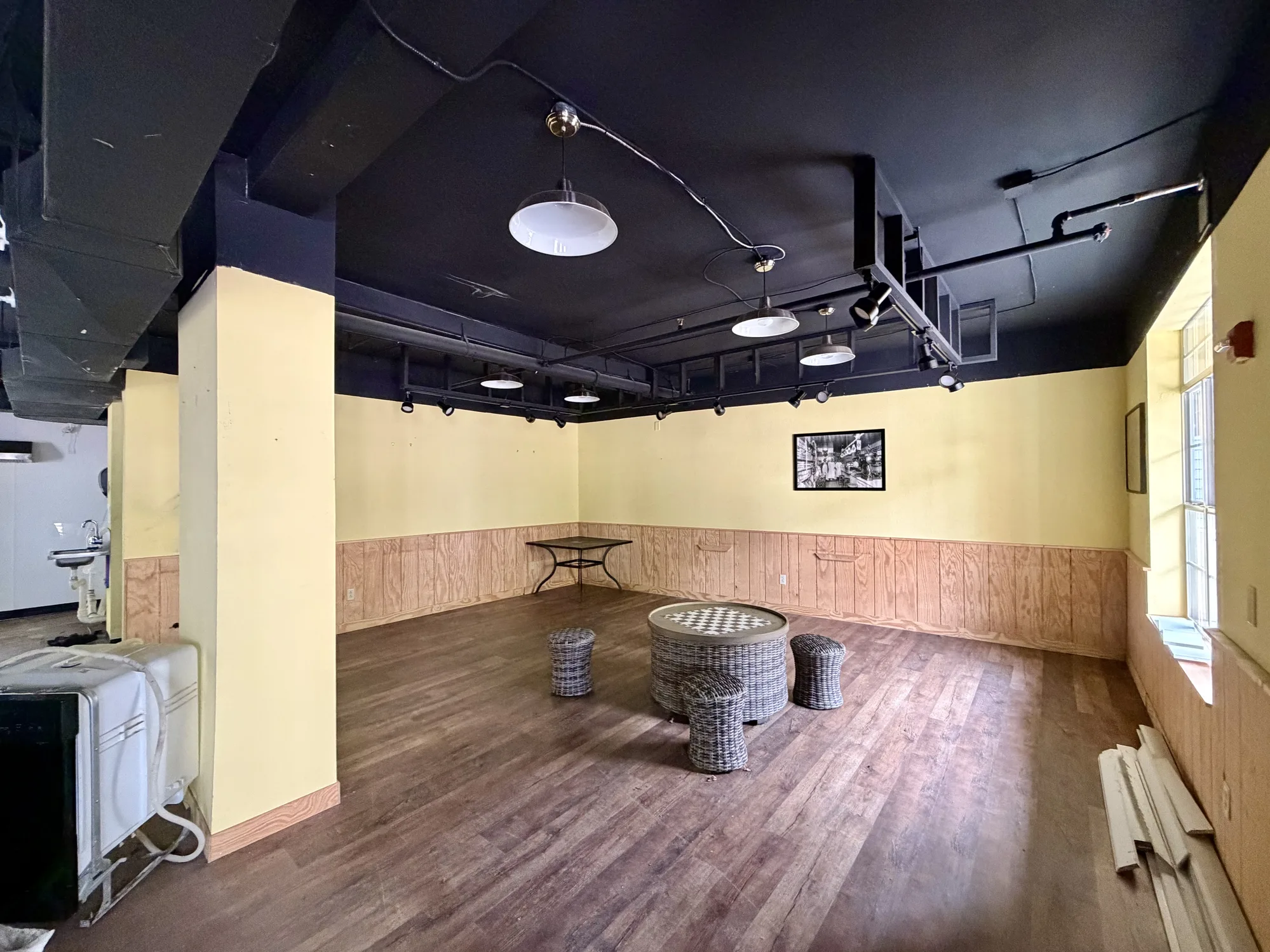 Interior of commercial office space
