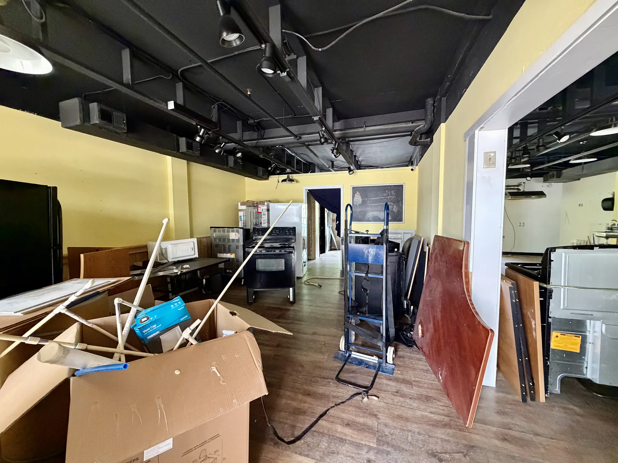 Commercial property interior